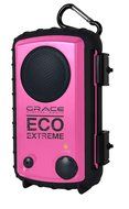 WMU - Ecoextreme Waterproof &amp; Ruggedized Speaker Case (Pink)