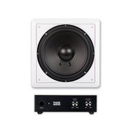 Acoustic Audio IWS10 In-Wall/Ceiling 10" Home Theater Passive Subwoofer and Amplifier IWS10A