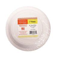 Hanna K. Signature Collection 40 Count Happy Chanukah Round Paper Plates, 7-Inch N2