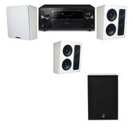 M&amp;K Sound MP300 White Monitor Speaker 3.1 X12 Pioneer Elite SC-89
