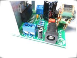 Qianson AC 7-18V / DC 5V-12V TDA7297 2x 15W Audo Power Amplifier Board 15W+15W Dual-Channel Stereo AMP Module N4