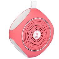 SNEED-Waterproof Bluetooth Bluetooth mini speaker small audio car subwoofer outdoor creative card , romantic pink