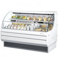 Turbo Air TOM60LSF 63" Low Profile Display Merchandiser with Modern Design Stainless Steel Front Panel Environmental...
