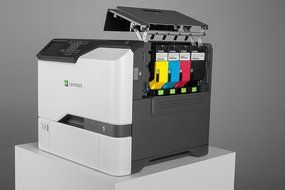 Lexmark CS720de Color Laser Printer, Network Ready, Duplex Printing and Professional Features N5