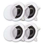 Acoustic Audio CS-IC53-2PR 250 Watt 5.25" 3-Way Home Theater In-Wall/Ceiling Speakers (2-Pair)
