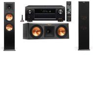 Klipsch RP-280F Tower Speakers-RP-250C-Denon AVR-X4100W