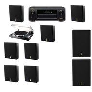 M&amp;K Sound MP150II Wall Speaker 7.2 Thorens TD-240-2 X12 Denon AVR-X5200W