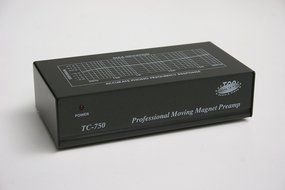 TCC TC-750 BLACK Audiophile Phono Preamp; includes optional PREMIUM HIGH POWER AC Adaptor N3