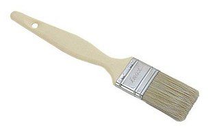 Black Pastry Brush with Composite Handle Size: W 1 1/8&quot;