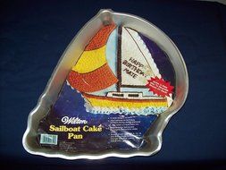 1983 Wilton Sailboat Cake Pan 502-3983 N2