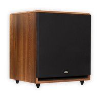 Theater Solutions SUB15FM Front Firing Powered Subwoofer (Mahogany) N2