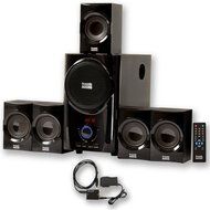 Acoustic Audio AA5160 Home Theater 5.1 Speaker System with Optical Input and FM Tuner N2