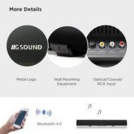 MEGACRA Bluetooth 4.0 Connectivity 3 Audio Modes 60 Watt 34 Inch Sound Bar with 2 Bass Reflex Tubes, 4 Speakers... N8