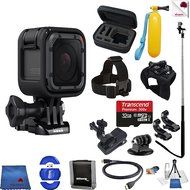 Gopro Hero 5 Session 14 Piece Epic Bundle Includes: Go Pro Hero5 Session + Case + Floaty Bobber + Head Strap +...