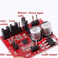 Icstation MAX9814 Electret MIC Microphone Amplifier Module with AGC Function for Arduino