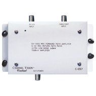 CHANNEL VISION C-0317 WIRING PANEL CATV AMPLIFIER 15DB BI DIRECTIONAL