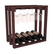 Wine Racks America Ponderosa Pine Lattice Stacking Stemware Cube. 13 Stains to Choose From! N5