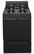 2.97 Cu. Ft. Gas Range Finish: Black