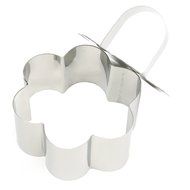 Mini Stainless Steel Mousse Cake Ring Mold Slicer Cookie Cutter DIY Baking Tools with Push Piece Square N7