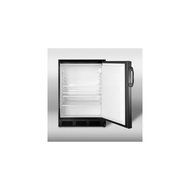 Summit Commercial Series FF7L-BL 24&quot; 5.5 cu.ft. Under Counter Compact Refrigerator with Automatic Defrost Front-Mounted... N3