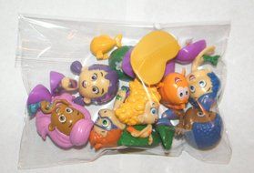 Nickelodeon Bubble Guppies Deluxe Figure Set of 10 Cake Toppers Cupcake Toppers Party Decorations N5