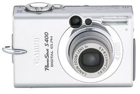 Canon PowerShot S400 4MP Digital Camera w/ 3x Optical Zoom N4