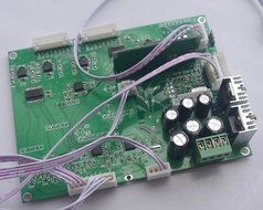 Car A3 DTS AC3 decoder preamplifier board+Remote Wireless control NE5532 1602LCD N2