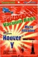NAUTAVAC CLEANING SYSTEMS, INC. 00314 HOOVER Y MICRO VAC BAG 00314