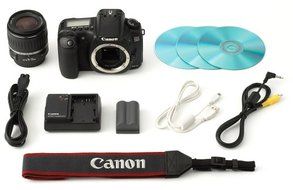 Canon EOS 20D DSLR Camera with EF-S 18-55mm f/3.5-5.6 Lens (OLD MODEL) N4