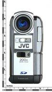JVC GRDVM96U MiniDV Compact Digital Camcorder w/2.5 " LCD, MPEG4 Movie Mode &amp; 8MB SD Card N4