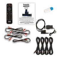 Acoustic Audio AA5102 Home 5.1 Speaker System with USB Bluetooth Optical Input and 4 Ext. Cables