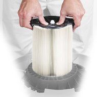 RIDGID Wet Dry Vacs VAC5000 Portable Wall Mount Wet Dry Vacuum Cleaner for Shop or Garage, 5-Gallon, 5.0 Peak... N5