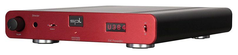 SPL Director Balanced Preamp / DSD DAC with 140dB dynamic range! (Red) N2