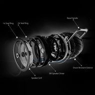 AUKEY Bluetooth Speaker, Wireless Outdoor Wheel Speaker with Water and Shock Resistant for iPhone, iPad, Samsung... N2