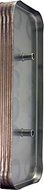 B3-12A 40 Plate Stainless Steel Heat Exchanger with 1/2" Hose Barb Ports Copper Brazed N5