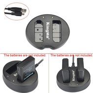 Andoer KingMa Dual 2-Channel ENEL14 Battery Charger for Nikon D3100 D3200 D5100 P7100 P7000 N10