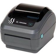 Zebra GX42-202411-000 GX420D Direct Thermal Printer, 203 DPI, Monochrome, 6" H x 6.75" W x 8.25" D, With Serial...