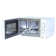 Igenix Jun11 20L White Manual Microwave S/Stl Cavity 800W N6