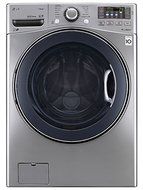 LG WM3570HVA 27-Inch Front-Load Washer with 4.3 Cubic Feet Capacity, Graphite Steel