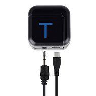 3.5mm AUX Stereo Wireless Bluetooth V2.1 Audio Music Transmitter - Black N3