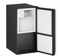 U-Line UADA15IMB00B ADA Series Freestanding and Built-In Ice Maker with 25 lbs. in Black N2