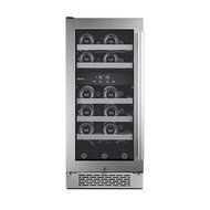Avallon 23 Bottle 15" Dual Zone Built-In Wine Cooler - Left Hinge