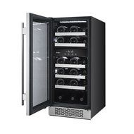 Avallon 23 Bottle 15" Dual Zone Built-In Wine Cooler - Left Hinge N2