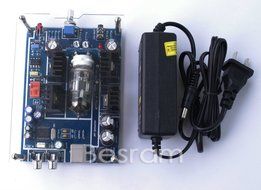 Mini Tube 6N11 Headphone amplifier with CM102 USB sound card DAC function DC24V N2