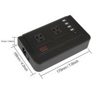 EZOPower 4200-Joule Surge Protector USB Charging Station / Power Strip with 2 AC Outlets &amp; 4 Smart USB Charger... N3