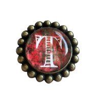 A.B Crew 42mm Antique Glass Cabinet Knobs Home Decor Cupboard Drawers Pulls Handles Unique Hardwares Fittings,... N4
