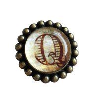A.B Crew 42mm Antique Glass Cabinet Knobs Home Decor Cupboard Drawers Pulls Handles Unique Hardwares Fittings,... N7