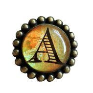 A.B Crew 42mm Antique Glass Cabinet Knobs Home Decor Cupboard Drawers Pulls Handles Unique Hardwares Fittings,... N9