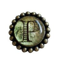 A.B Crew 42mm Antique Glass Cabinet Knobs Home Decor Cupboard Drawers Pulls Handles Unique Hardwares Fittings,... N10
