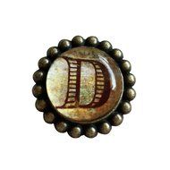 A.B Crew 42mm Antique Glass Cabinet Knobs Home Decor Cupboard Drawers Pulls Handles Unique Hardwares Fittings,... N12